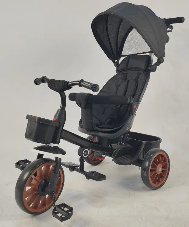 سن شیڈ چھت کے ساتھ بچوں کے پیڈل سائیکل