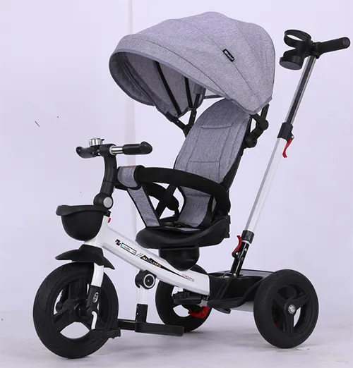 ٹوکری کے ساتھ بچوں کی ٹرائی سائیکل